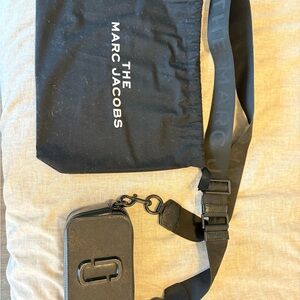 Marc Jacobs Black Snapshot Bag